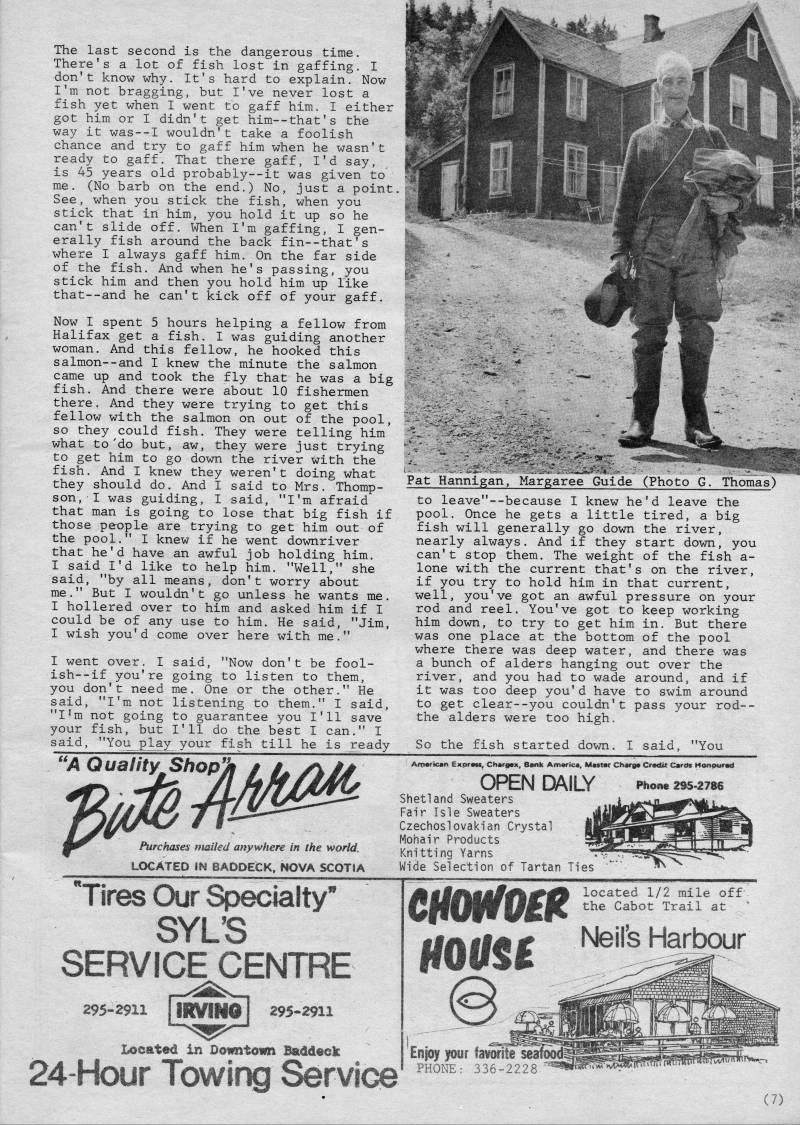 Page 7 - Guiding for Salmon on the Margaree