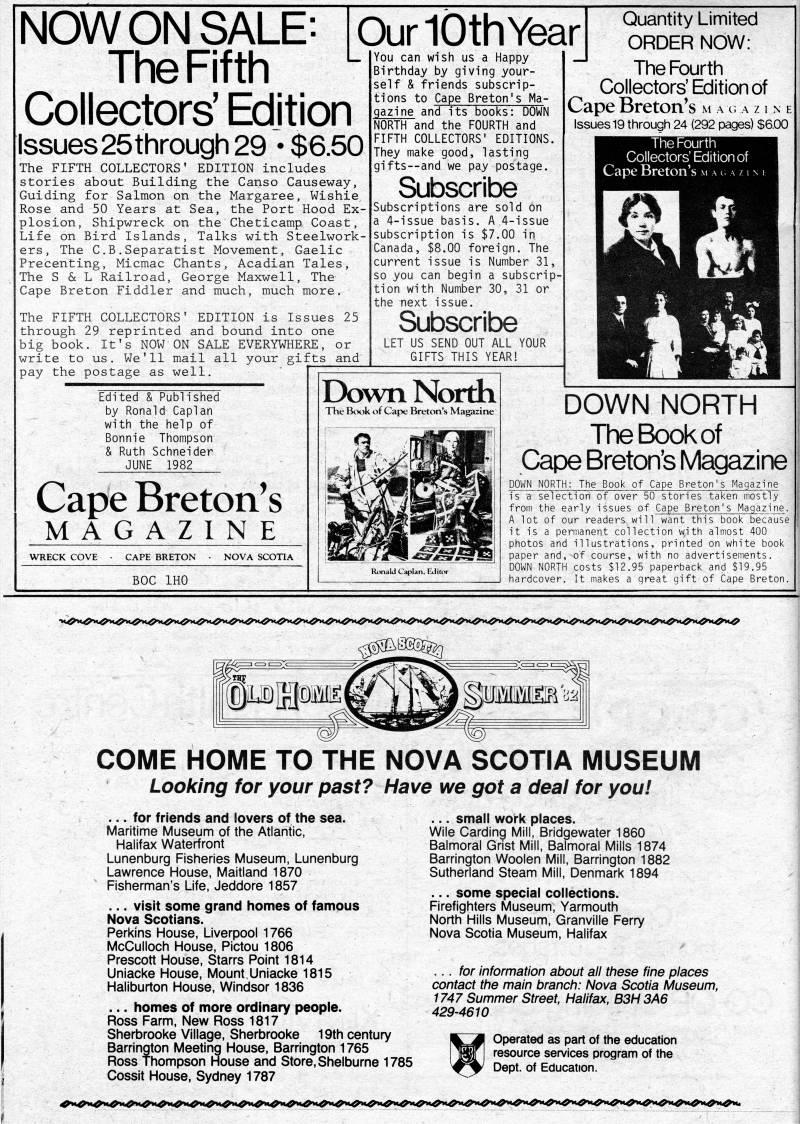 Page 46 - Advert: Cape Breton's Magazine