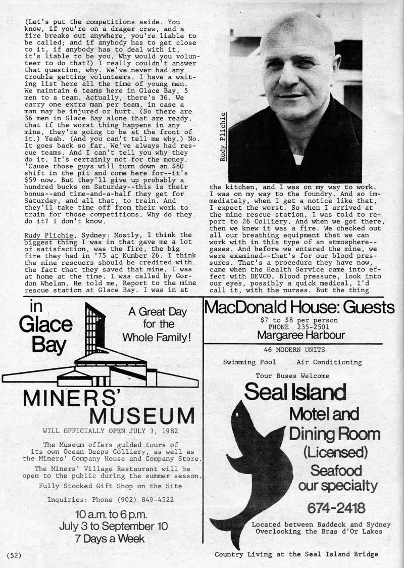 Page 52 - Serving on the Mine Rescue Team