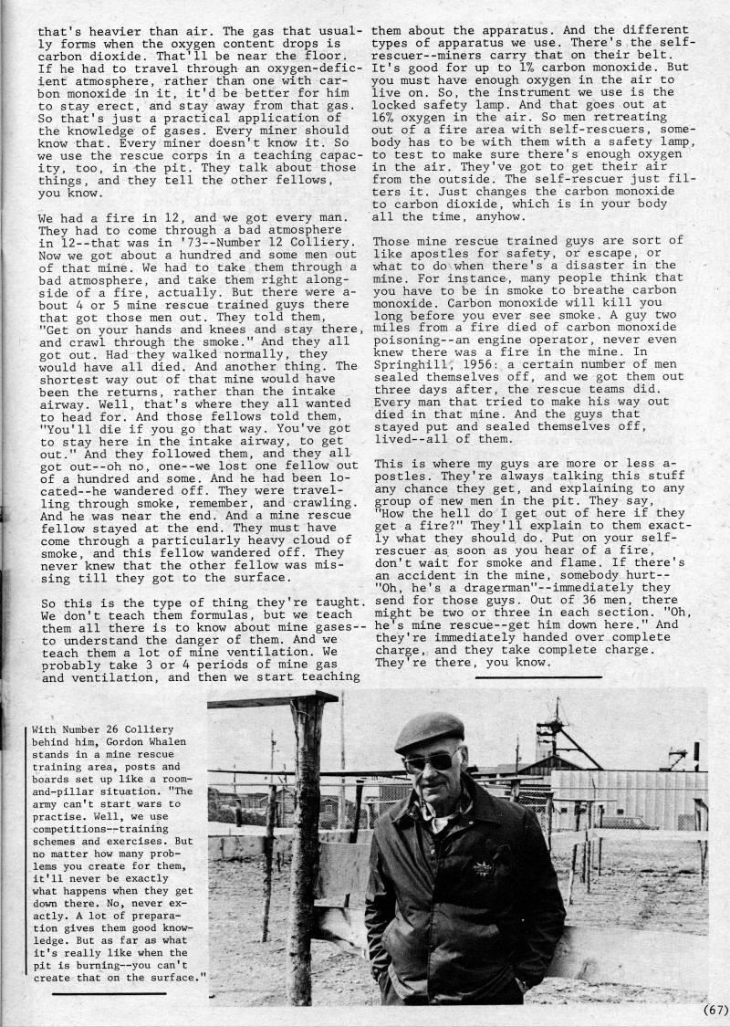 Page 67 - Serving on the Mine Rescue Team