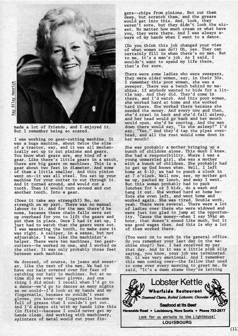 Page 11 - Women in the Steel Plant, World War 2