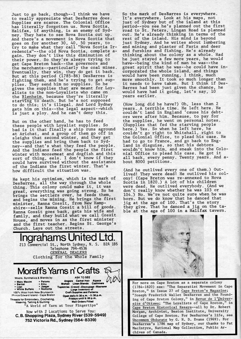 Page 36 - DesBarres's Plans for Sydney