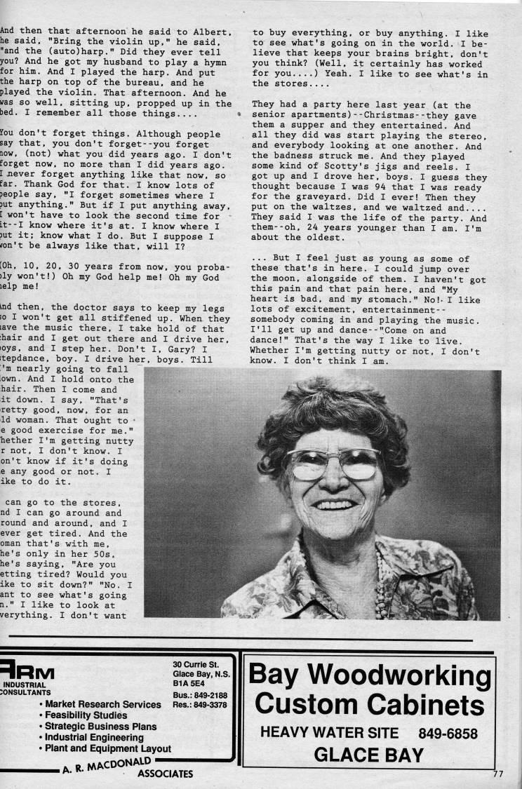 Page 77 - A Visit With Gertie Boutilier Turnbull