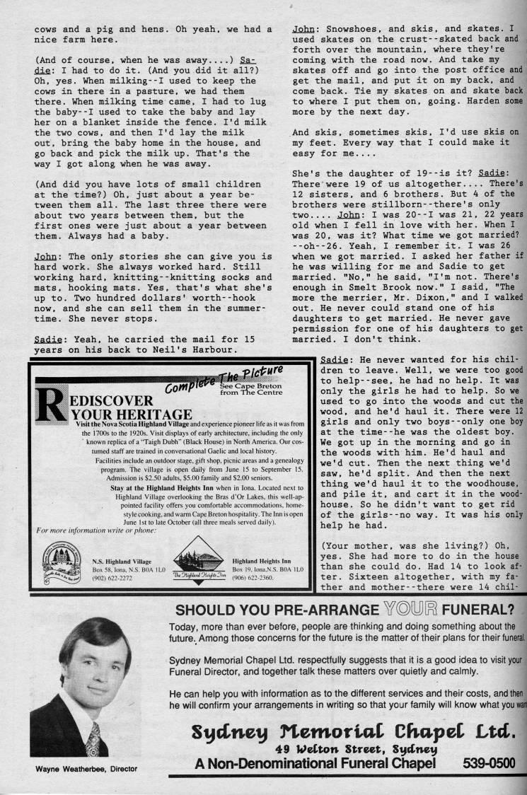 Page 102 - With John J. and Sadie Theriault