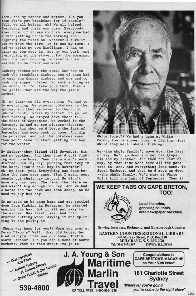 Page 103 - With John J. and Sadie Theriault