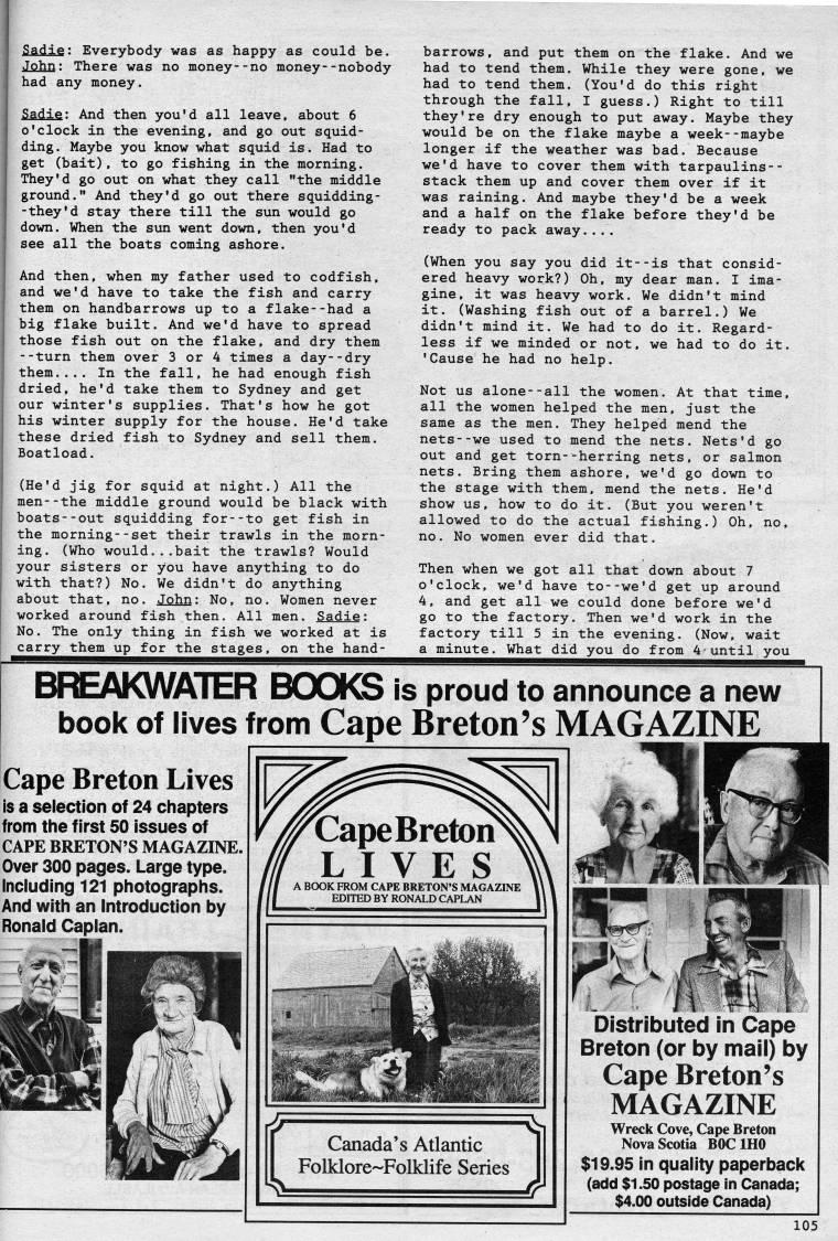 Page 105 - With John J. and Sadie Theriault
