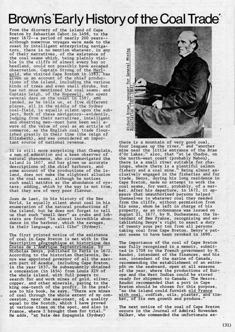 Page 31 - Brown's 'Early History of the Coal Trade'