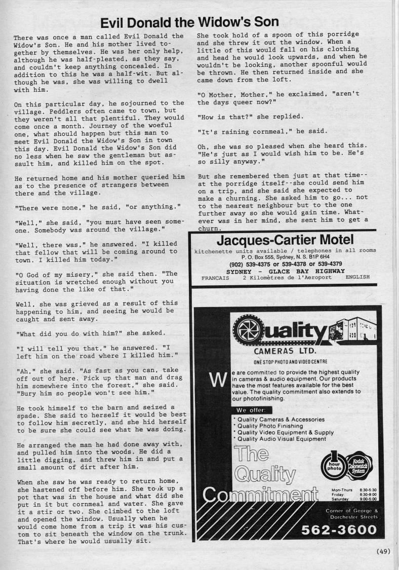 Page 49 - 2 Gaelic Tales: John Dan MacNeil & Mickey MacNeil