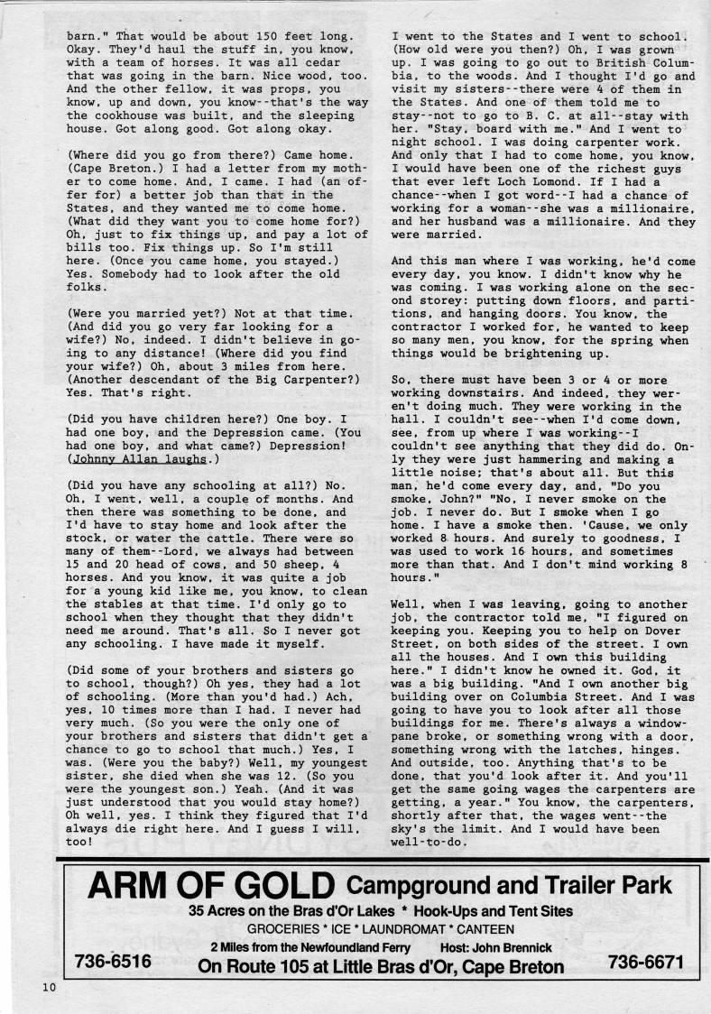 Page 10 - Johnny Allan MacDonald of Enon