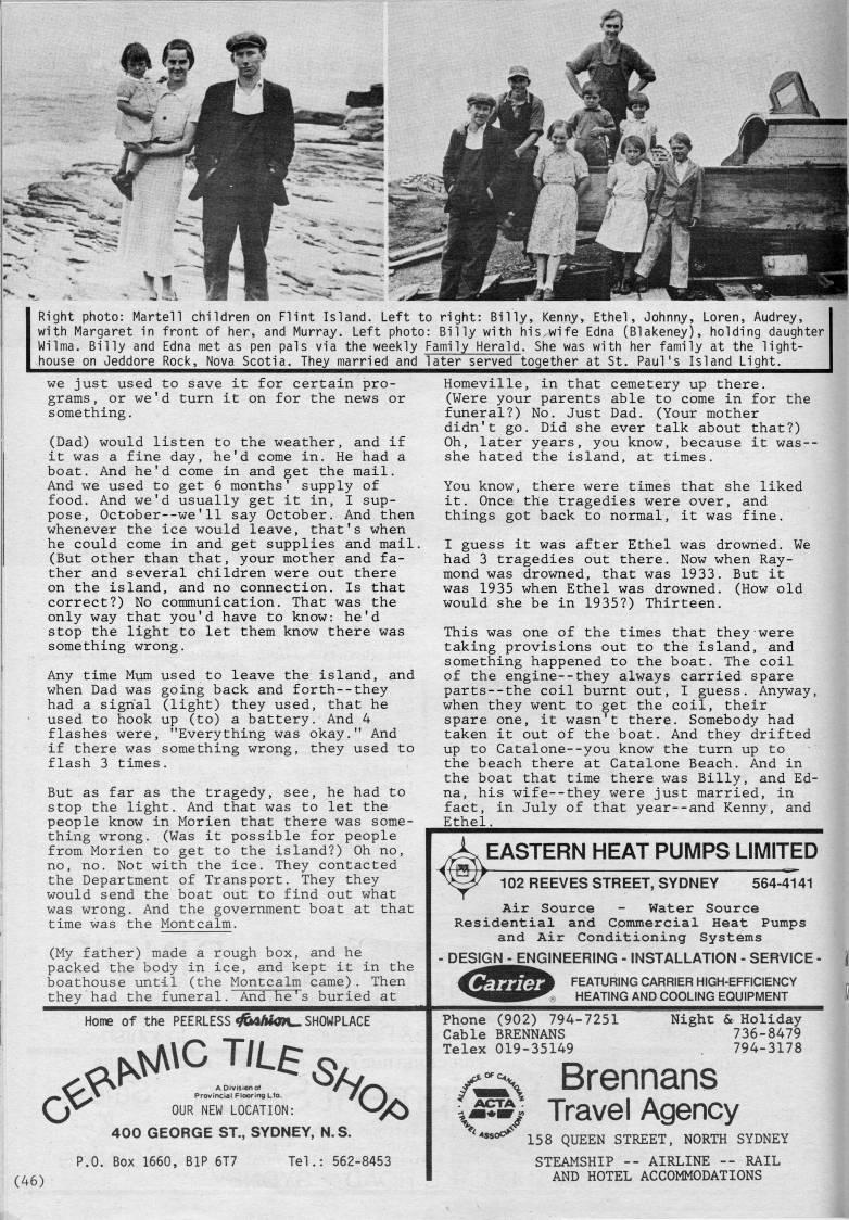 Page 46 - The Martells of Flint Island Light