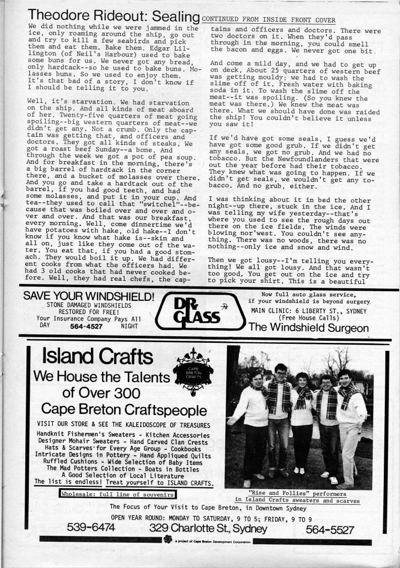 Page 53 - Theodore Rideout: "I Went Sealing"