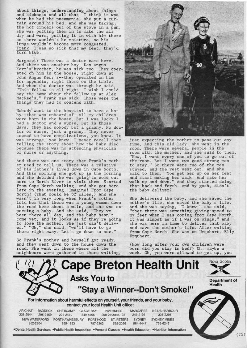 Page 75 - A Visit with Frank & Margaret MacRae
