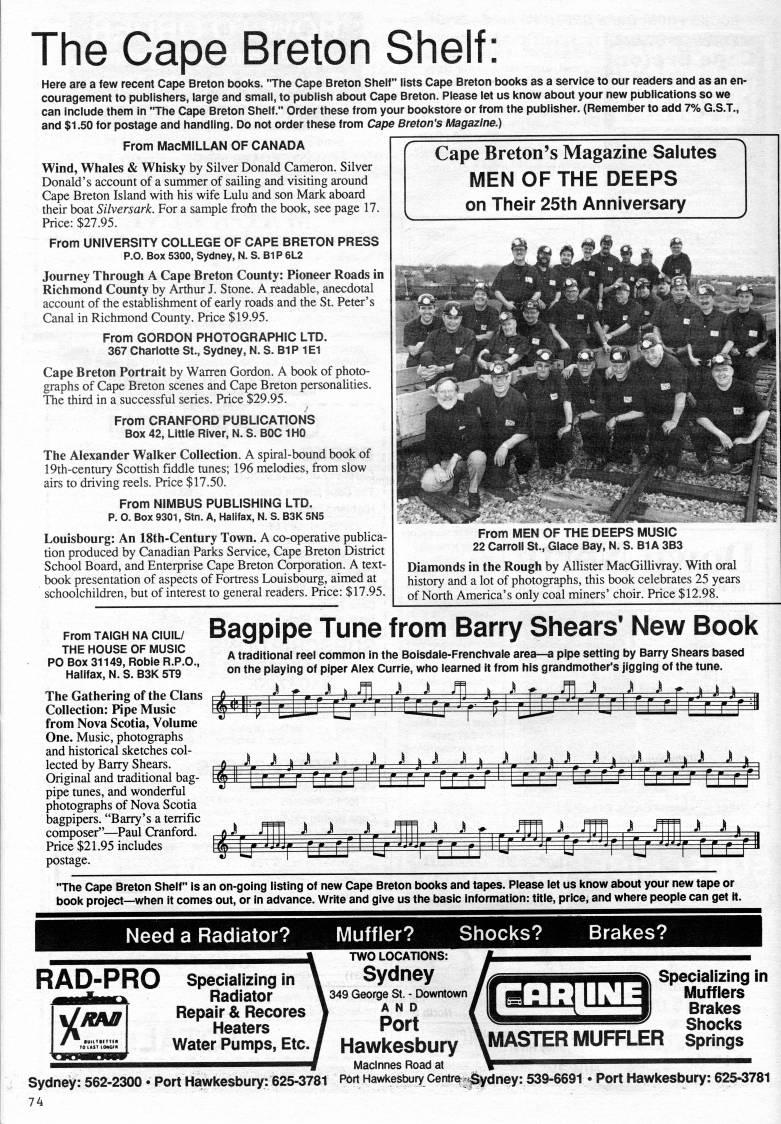 Page 74 - The Cape Breton Shelf