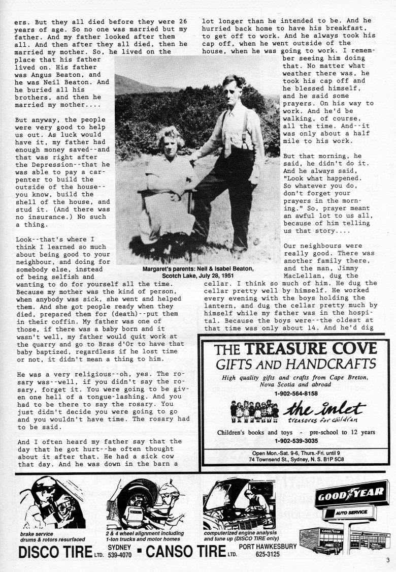 Page 3 - Margaret Neil James - A Love Story