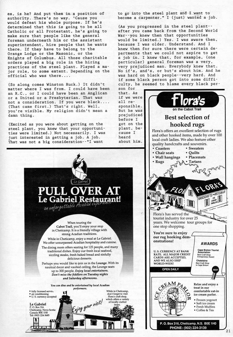 Page 21 - A Visit with Winston Ruck, Steelworker