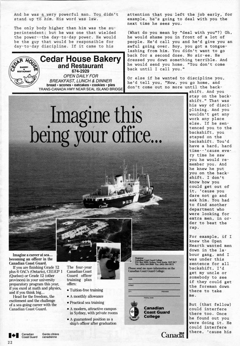 Page 22 - A Visit with Winston Ruck, Steelworker