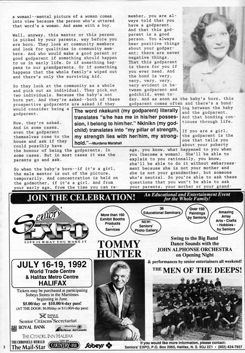 Page 36 - Murdena Marshall: Mi'kmaq Godparents