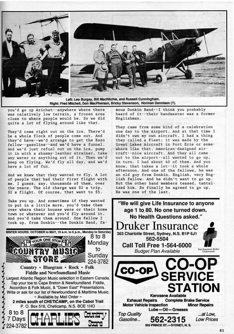 Page 85 - Bill MacRitchie and Early Flight