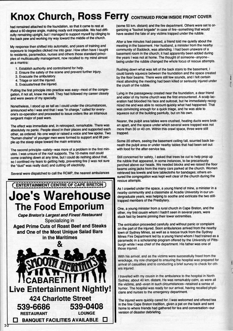Page 50 - Knox Church: The Day the Floor
