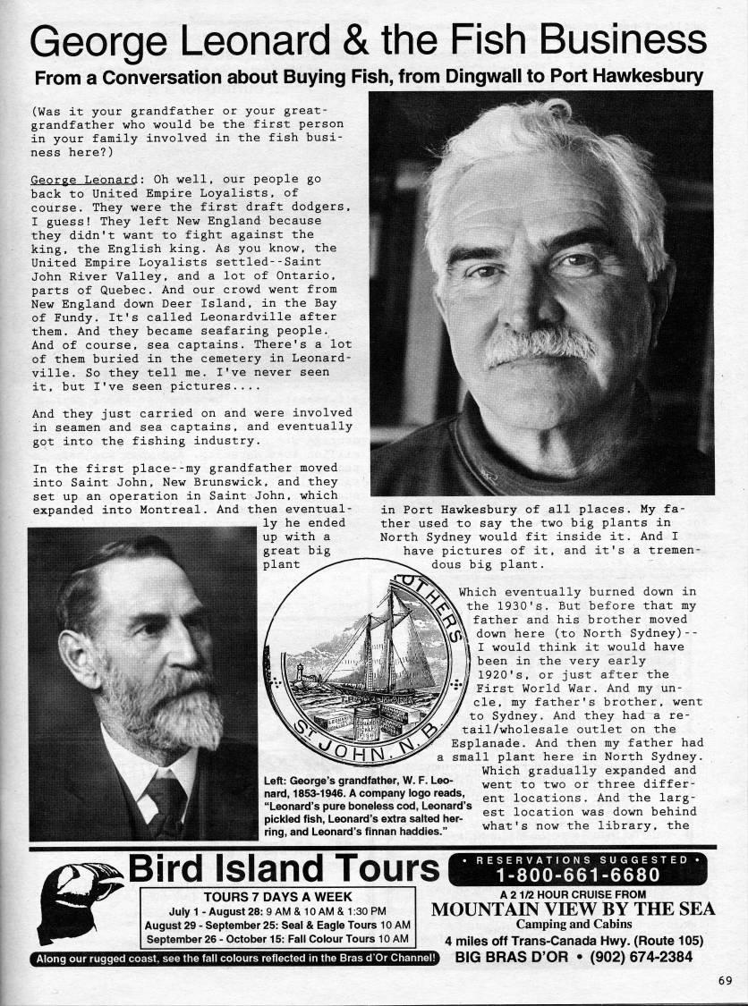 Page 69 - George Leonard & the Fish Business