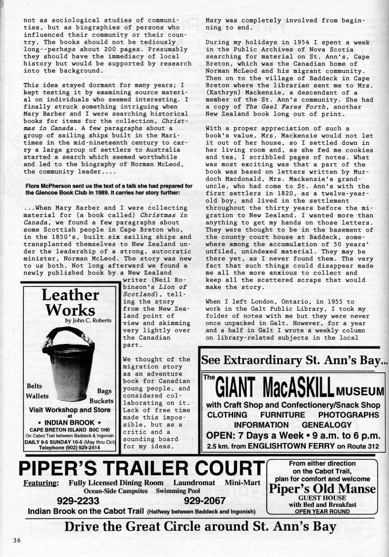 Page 36 - Flora McPherson: The Quest for Rev. Norman McLeod