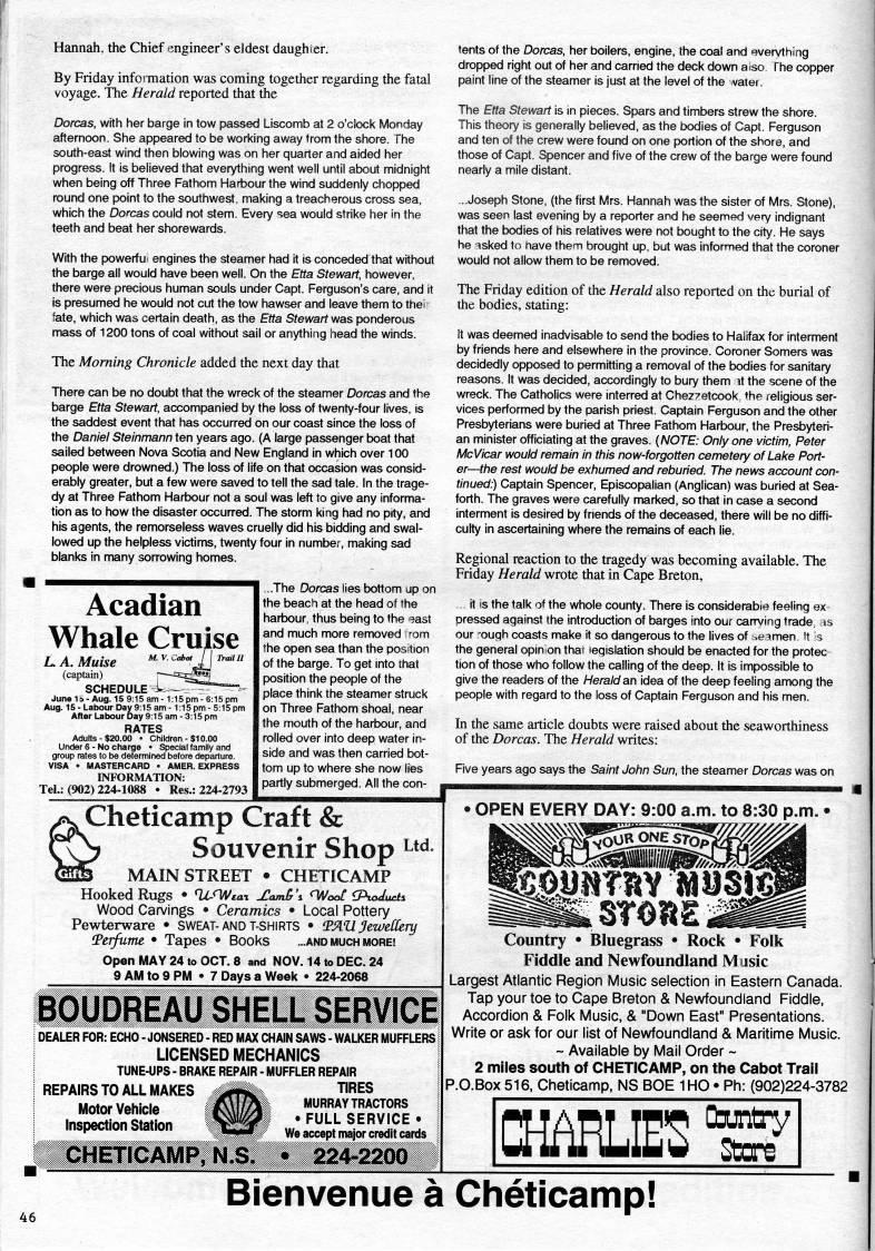 Page 46 - Wreck of the Dochas & the Etta Stewart