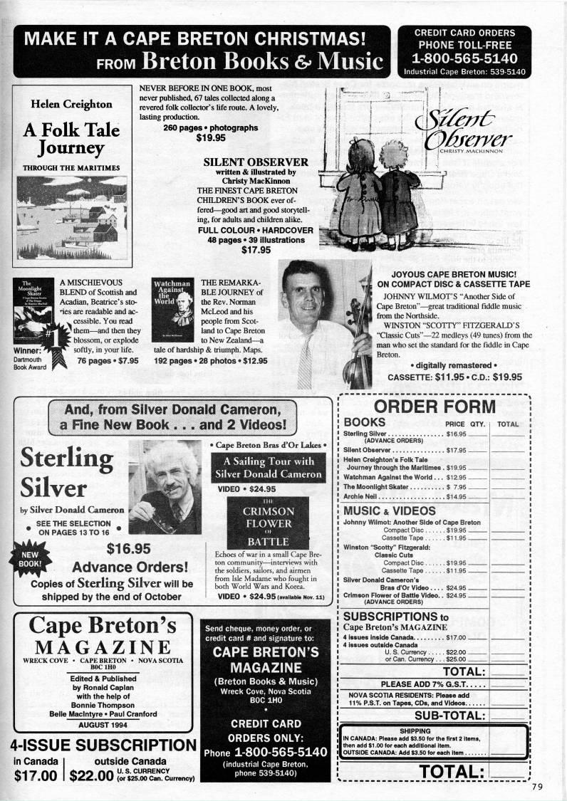 Page 79 - Advert: Cape Breton's Magazine