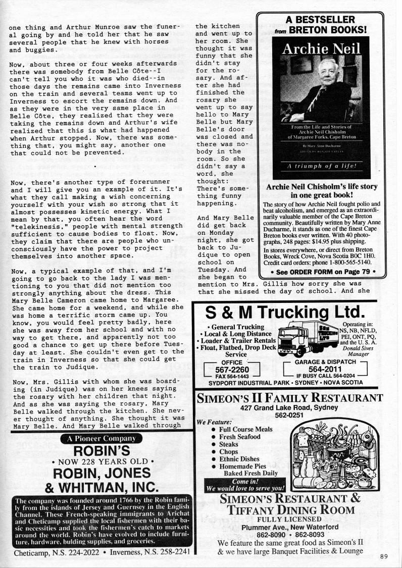 Page 89 - Linda MacLellan Visits Archie Neil