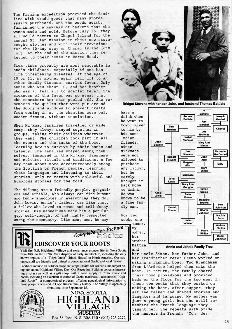 Page 25 - Annie Battiste: a Mi'Kmaq Family History