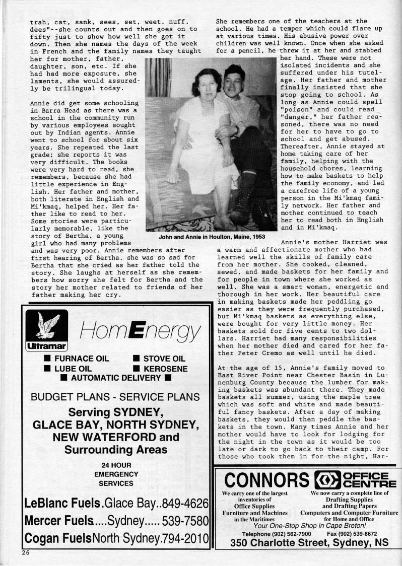 Page 26 - Annie Battiste: a Mi'Kmaq Family History