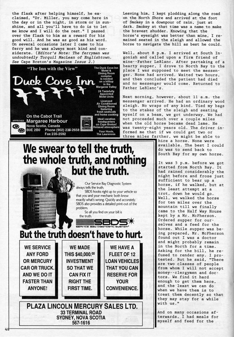 Page 48 - Dr. A.W. Miller: Notes from a Medical Practice Down North, 1906