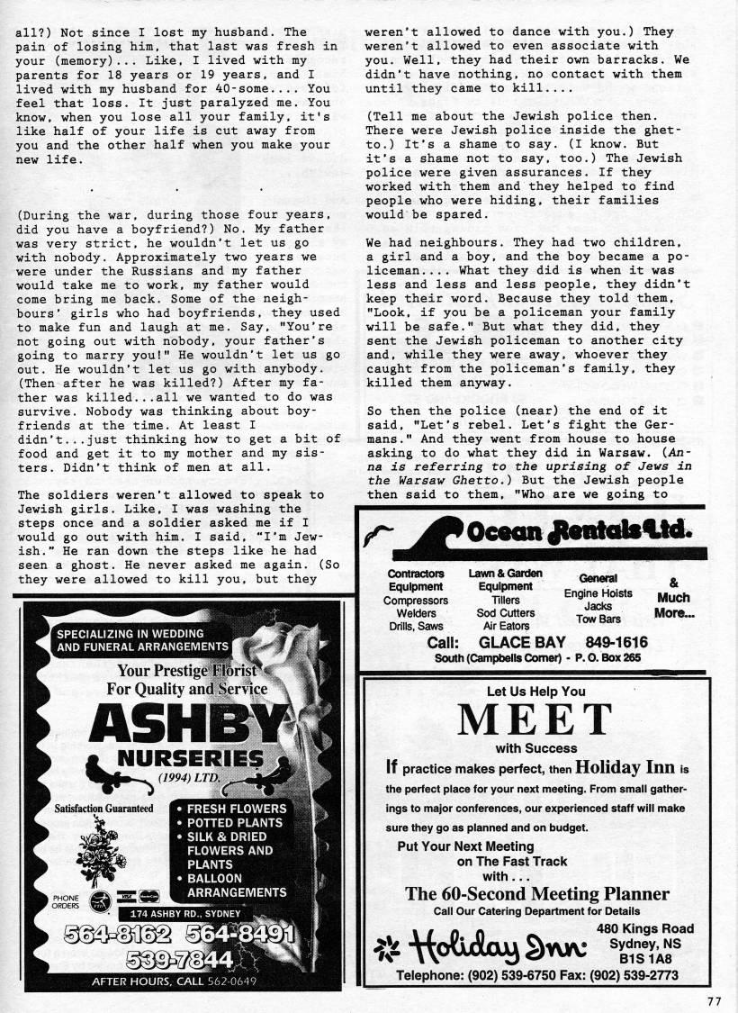 Page 53 - Selections from Out of the Depths: The Experiences of Mi'kmaw Children at the Indian Residential School at Shubenacadie, Nova Scotia - A New Book by Isabelle Knockwood