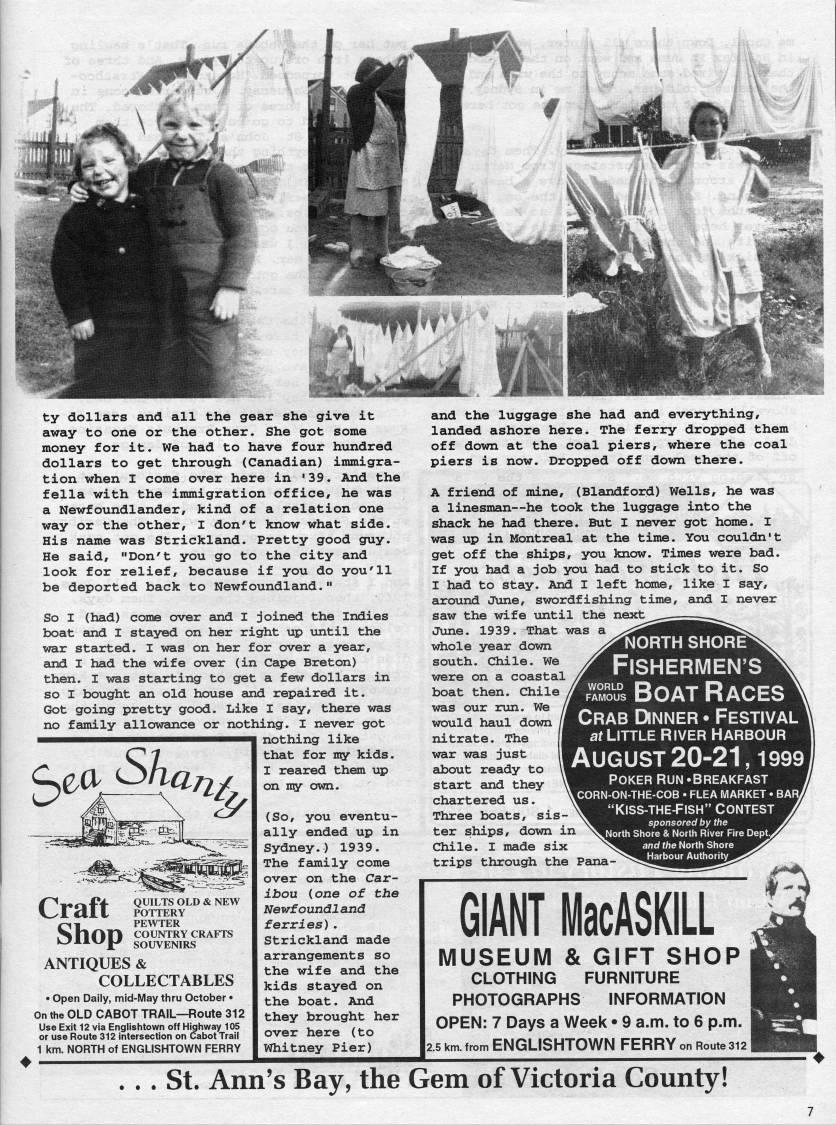 Page 7 - With George Prosser of Whitney Pier