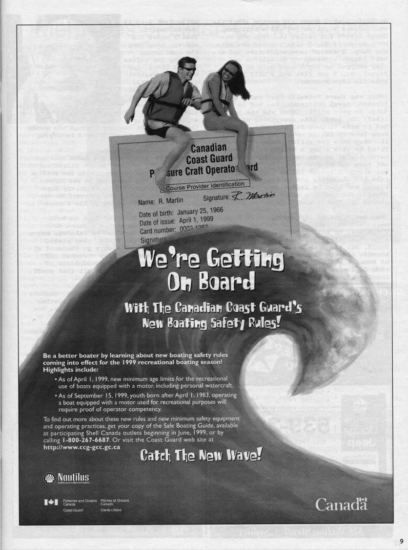 Page 9 - Advert: We're Getting on Board