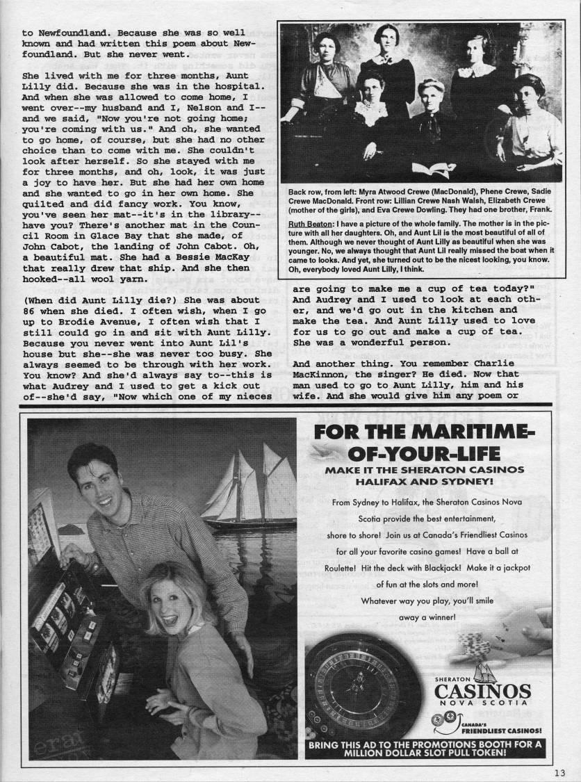 Page 13 - Memories of Lillian Crewe Walsh