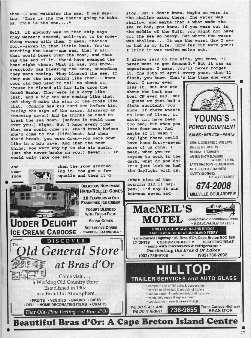 Page 47 - The Sinking of the Patrick Morris - One Sailor's Day