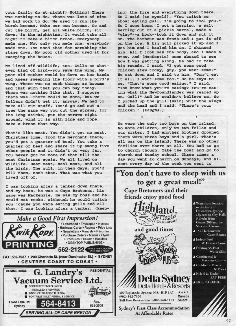 Page 97 - With George Prosser of Whitney Pier