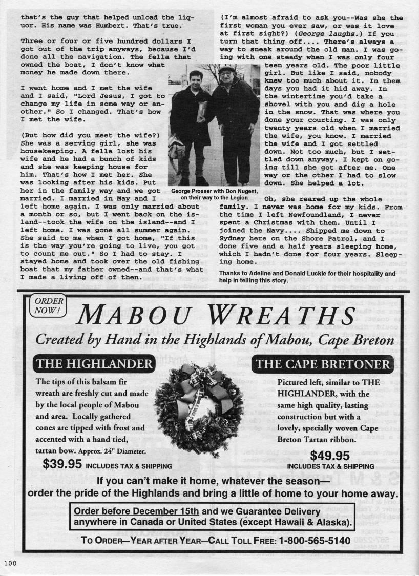 Page 100 - With George Prosser of Whitney Pier