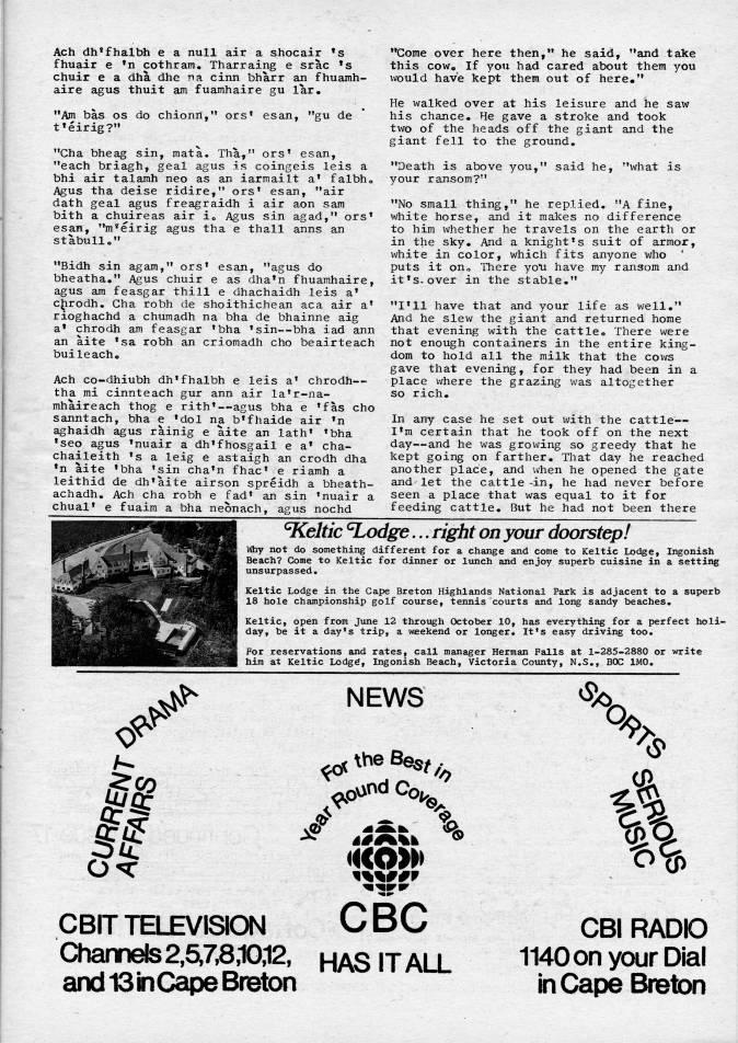 Page 31 - Joe MacNeil tells a Wonderful Story: Iain Mac An Iasgair Mhoir