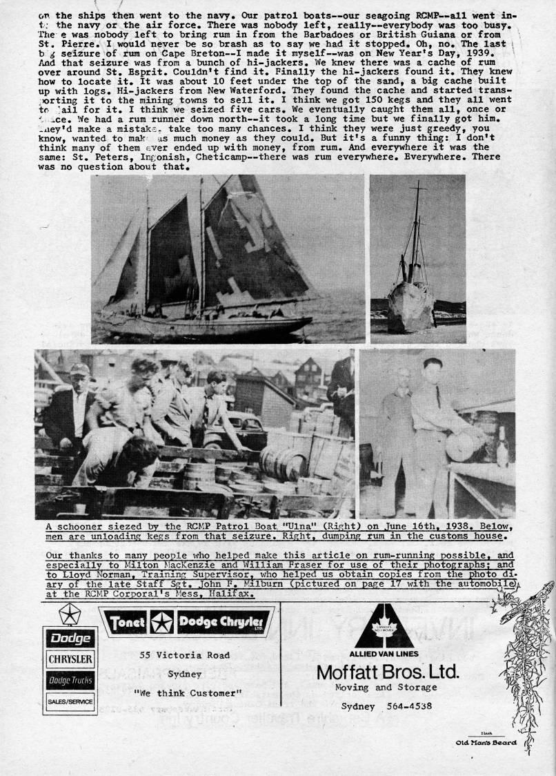 Page 18 - Remembering Rum-Running Days